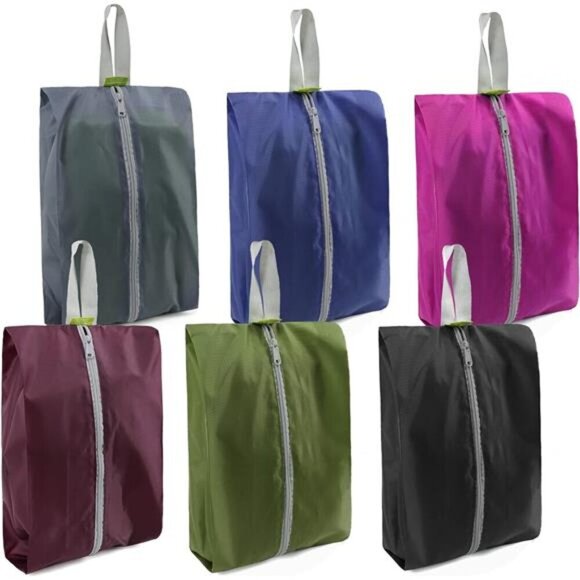 Shoe Organizer 6pcs Travel Essentials Shoe Bags For Travel with Zipper Closure - Picture 1 of 7